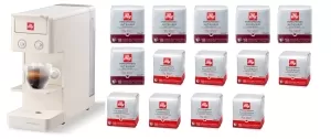 MACCHINA CAFFE ILLY BIANCA Y3.3 CON 252 CAPSULE CAFFE